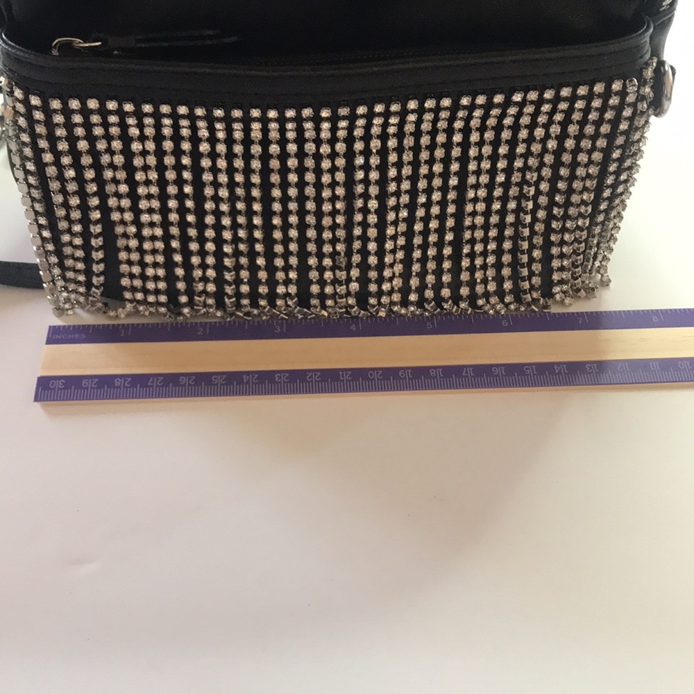 Victoria Secret Black Back Pack Rhinestone - Picture 2 of 8